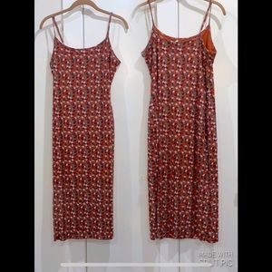 Glamorous floral midi dress